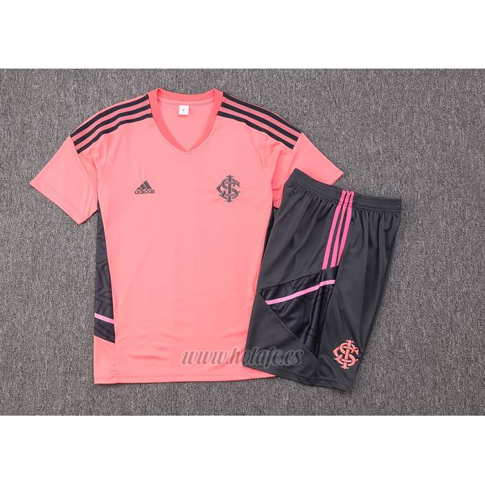 Chandal del SC Internacional Manga Corta 2022-2023 Rosa - Pantalon Corto